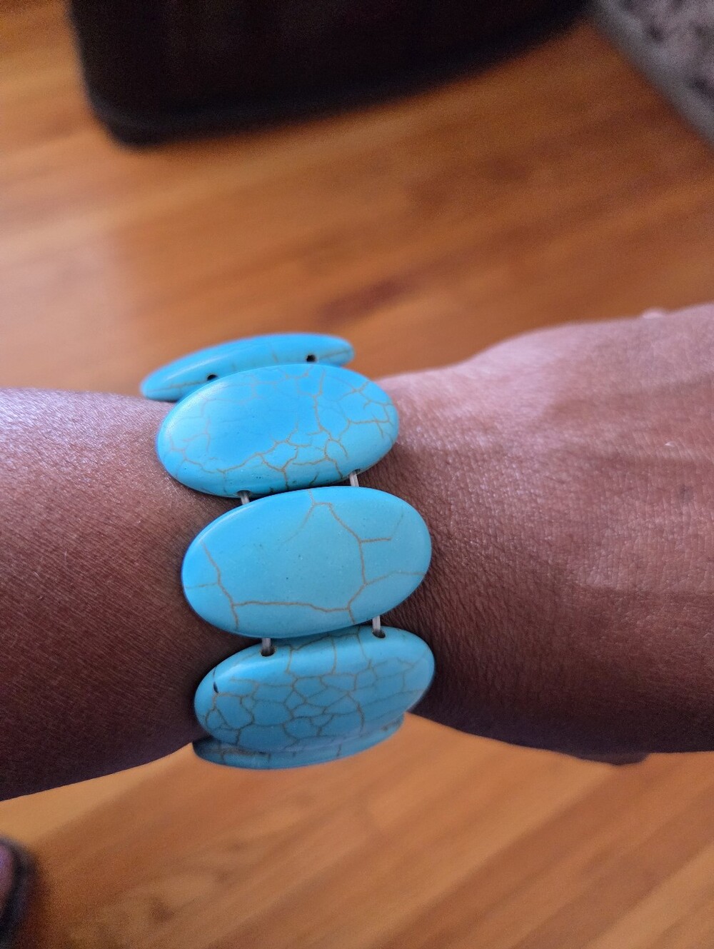 Dramatically Nomadic Blue Bracelet